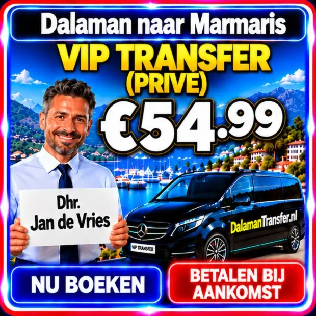 Dalaman Airport Transfers naar Marmaris