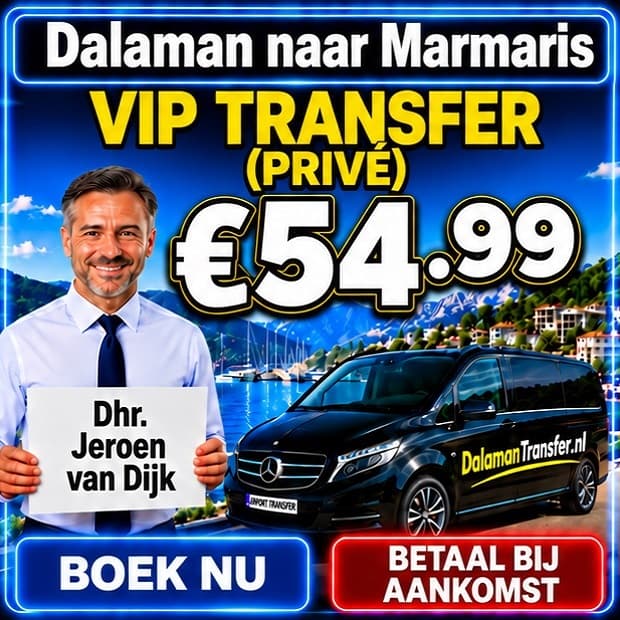 Dalaman Airport naar Marmaris Privétransfer