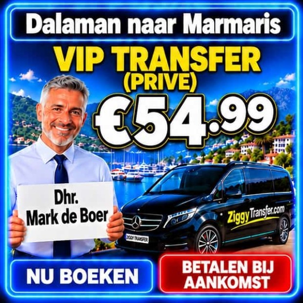 Dalaman Transfer naar Marmaris