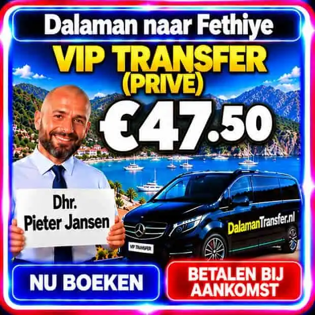 Dalaman naar Fethiye