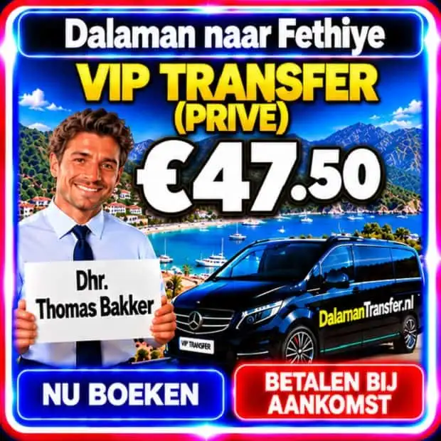 Dalaman Airport naar Fethiye Transfer