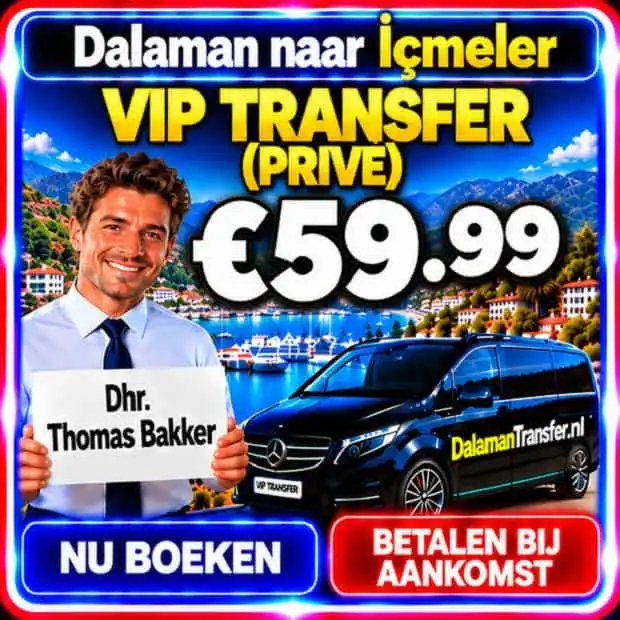 Dalaman Airport naar Içmeler Transfer