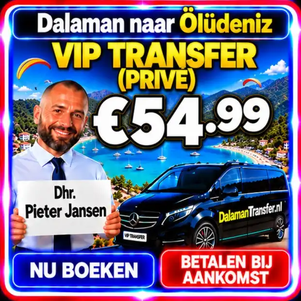 Dalaman naar Ölüdeniz