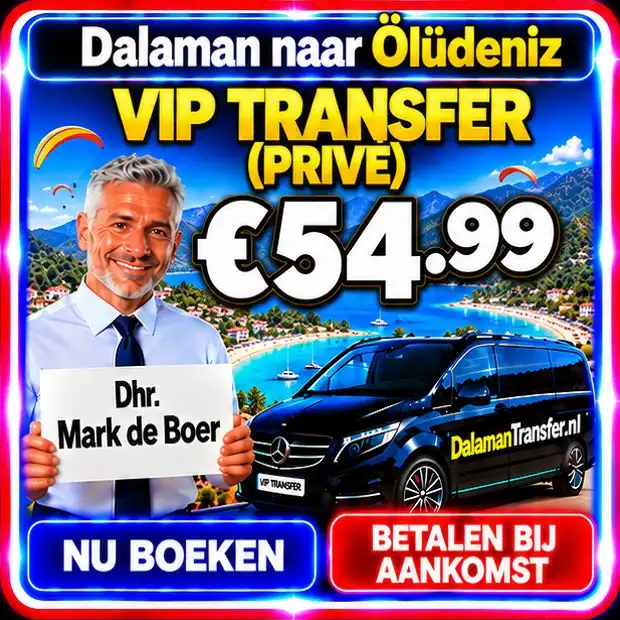 Dalaman Airport naar Ölüdeniz